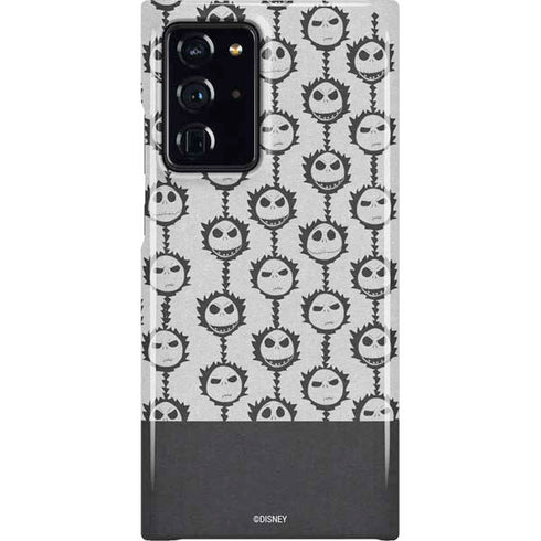 Disney The Nightmare Before Christmas Jack Skellington Face Expressions pattern Galaxy Cases